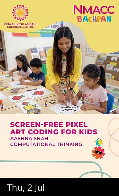 Screen-free Pixel Art Coding for Kids