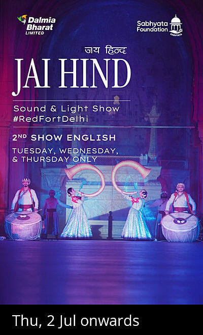 Jai Hind - Red Fort Light and Sound Show