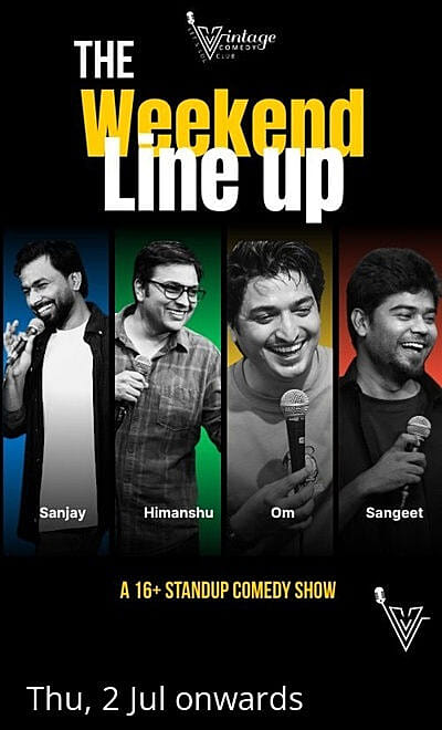 Weekend Wild Comedy Lineup Show- Adult