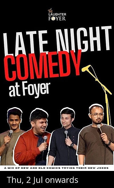 Late Night Comedy at Foyer