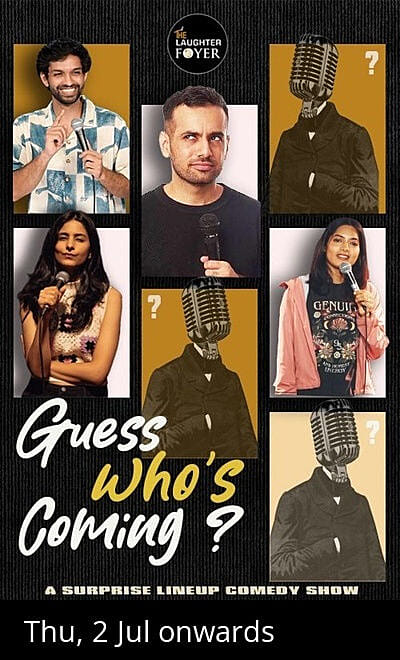 Guess who is coming , A surprise lineup show