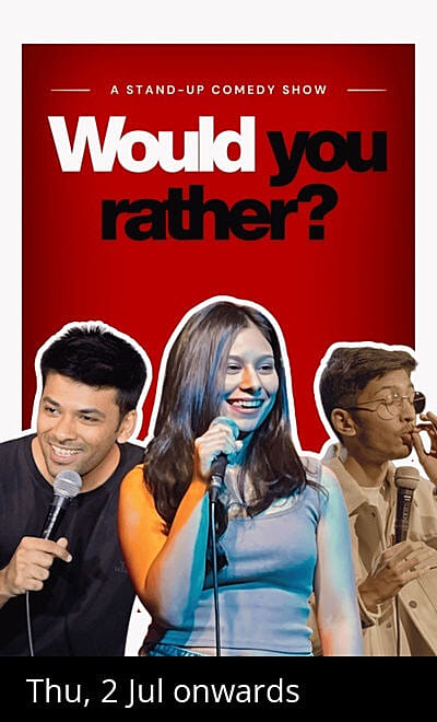 WOULD YOU RATHER? - A Stand-Up Comedy Show