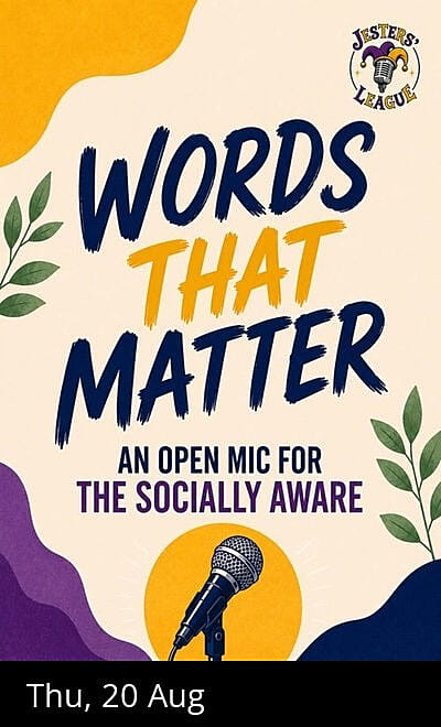 WORDS THAT MATTER - Mixed Open Mic