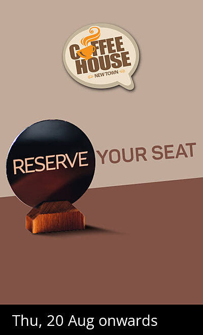 Coffee House New Town - Seat Booking