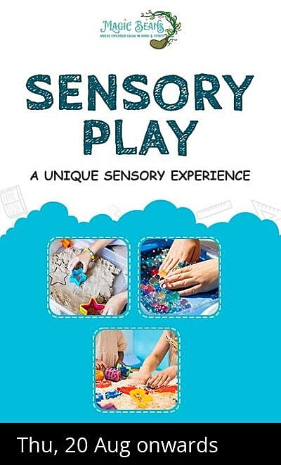 Magic Beans Sensory Play