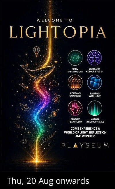 Lightopia at Playseum