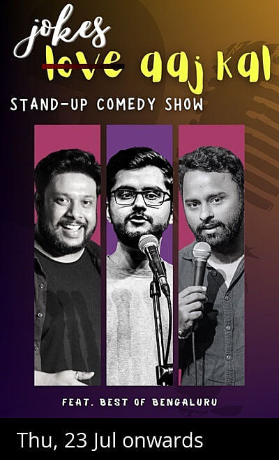 Live Stand Up Comedy in Bangalore
