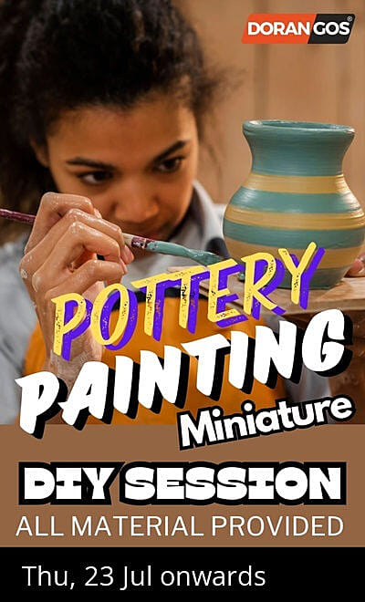 POTTERY PAINTING(DIY SESSION)