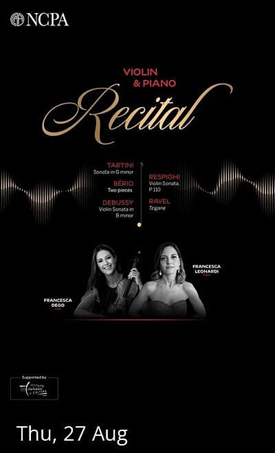 SOI Autumn 2026: Violin & Piano Recital
