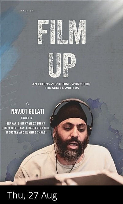 FILM UP - A Pitching Workshop For ScreenWriters