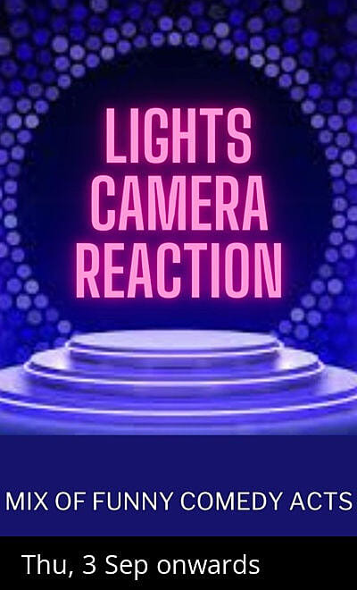 LIGHTS CAMERA REACTION