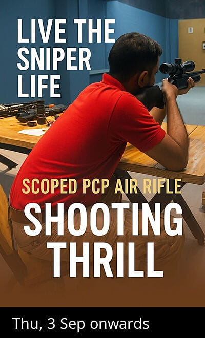 Live the Sniper Life Scoped Air rifle Shooting 