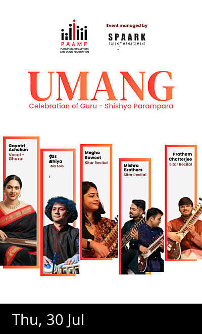 UMANG - Celebration of Guru Shishya Parampara