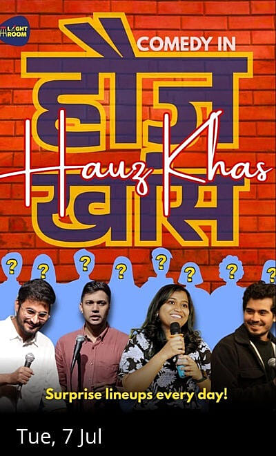 STANDUP IN HAUZ KHAS: A COMEDY LINEUP SHOW