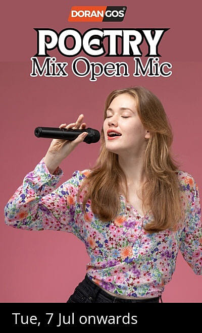 Open Mic Poetry Music