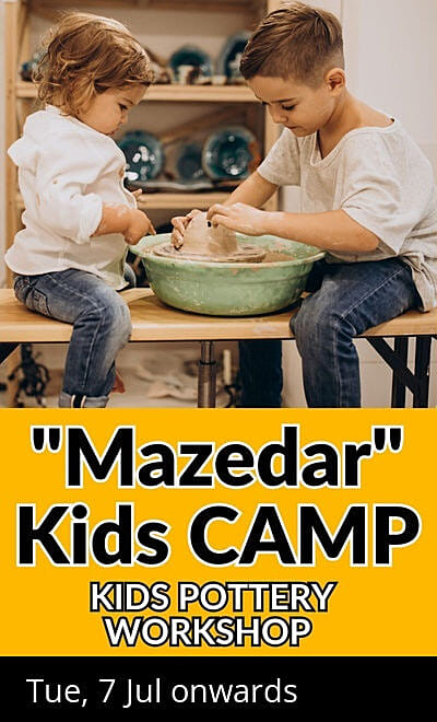 "Mazedar" Kids Camp Pottery workshop