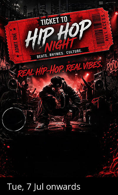 Ticket To Hip Hop Night