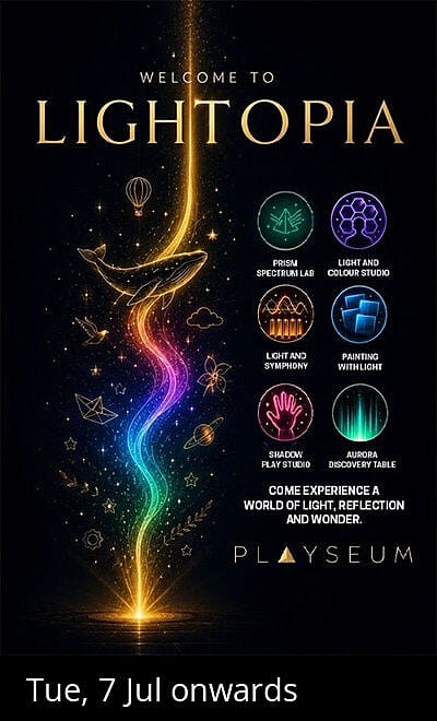 Lightopia at Playseum