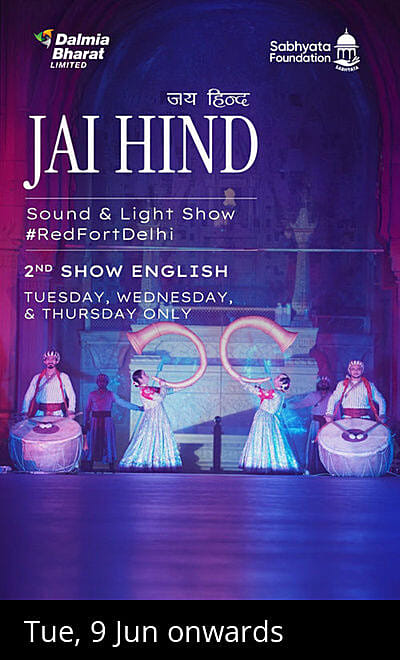 Jai Hind - Red Fort Light and Sound Show
