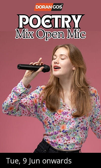 Open Mic Poetry Music