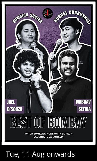 Best Of Bombay - A live stand up comedy show 