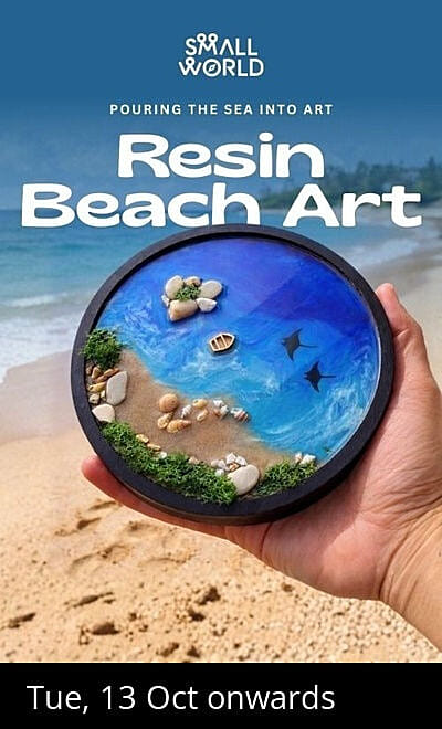Resin Beach Art