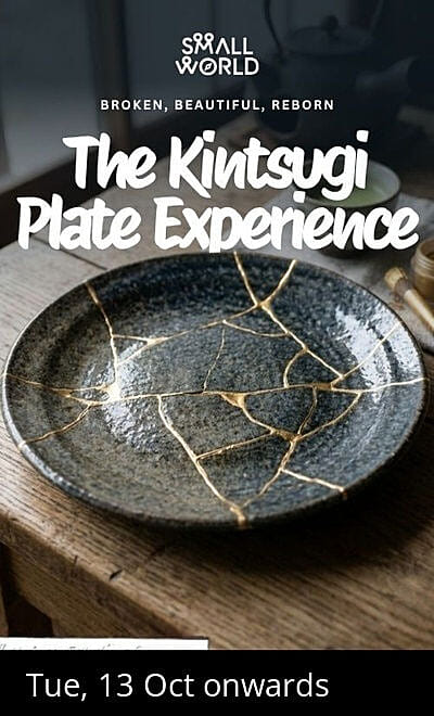 The Kintsugi Plate Experience
