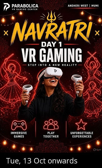 Navratri Day - 1 VR Gaming Andheri, Mumbai