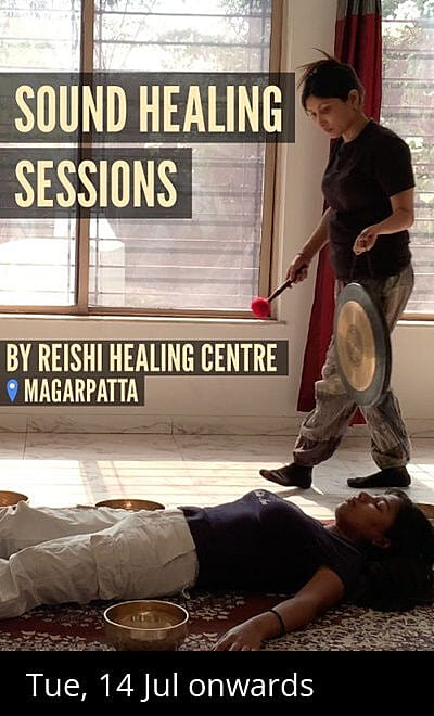 Group Sound Healing Sessions In Magarpatta