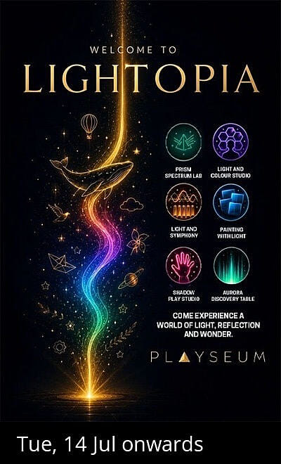 Lightopia at Playseum