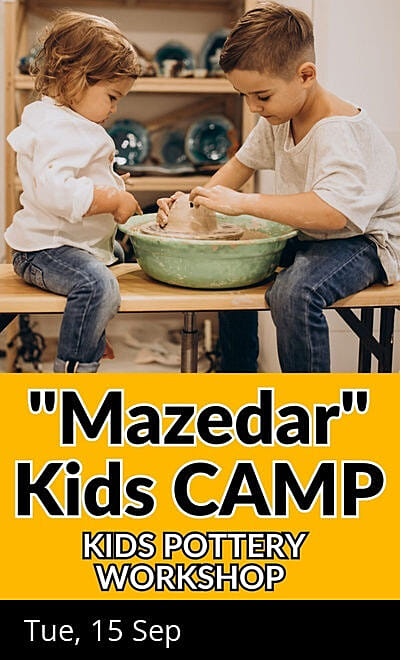 "Mazedar" Kids Camp Pottery workshop