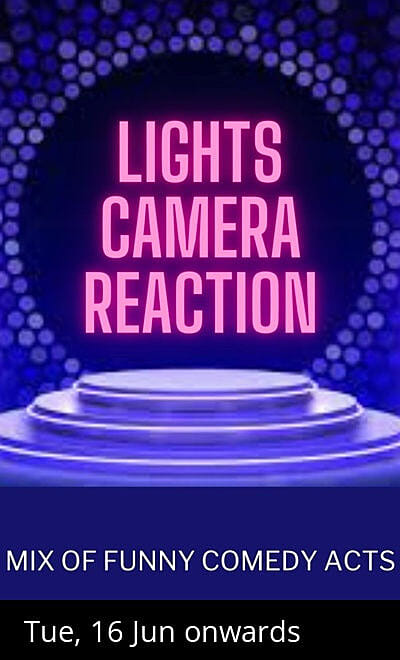 LIGHTS CAMERA REACTION