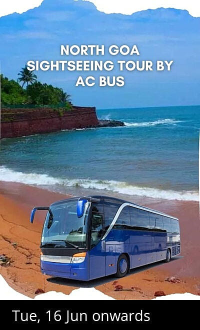 North Goa Sightseeing Tour by AC Bus