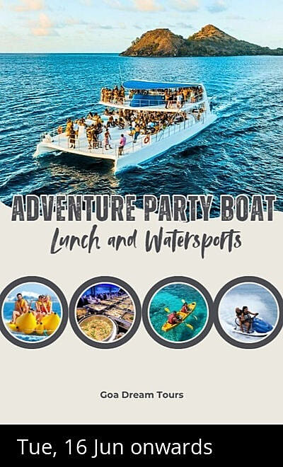 Adventure Boat Party with Lunch and Watersports 