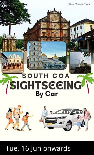 South Goa Sightseeing by Car