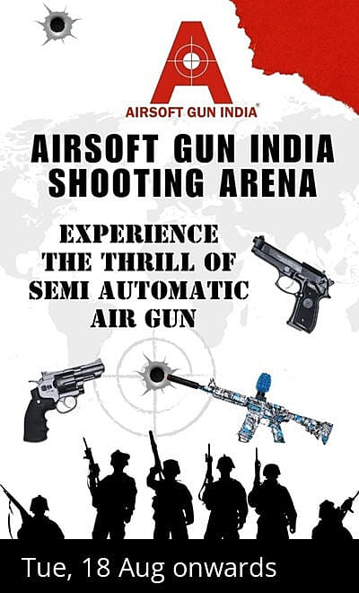 Airsoft gun India Sports Arena Mumbai 