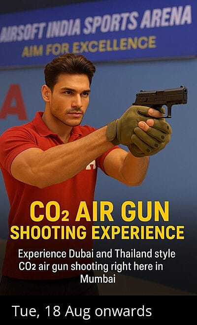 Airsoft india sports Arena co2 Air gun shooting