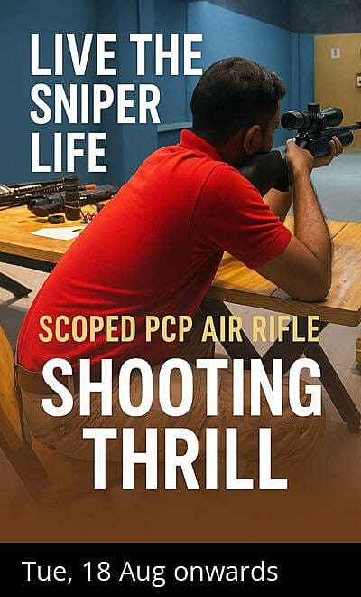 Live the Sniper Life Scoped Air rifle Shooting 