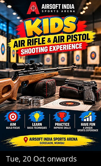 Junior Air Rifle and Air Pistol Experience
