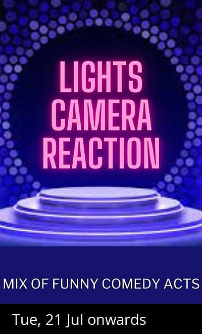 LIGHTS CAMERA REACTION