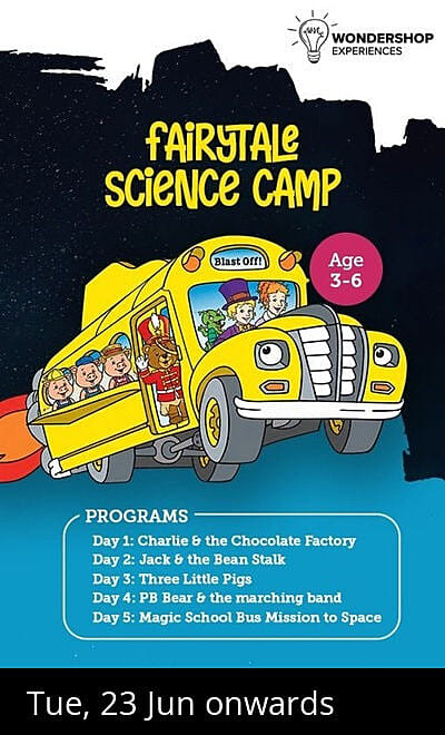 Kids Workshop - Fairytale Monsoon Camp for 3-6Yrs