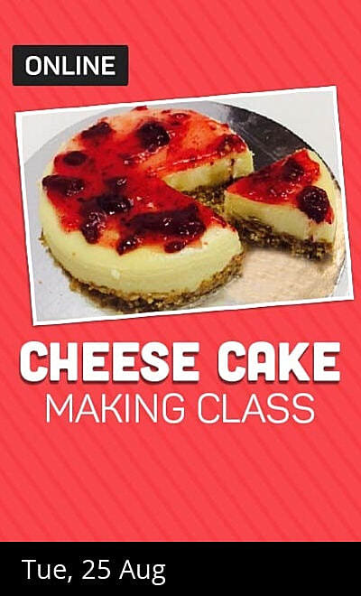 Cheese Cake Making Class