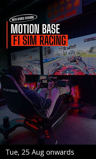 F1 Racing Simulator Experience at Parabolica.
