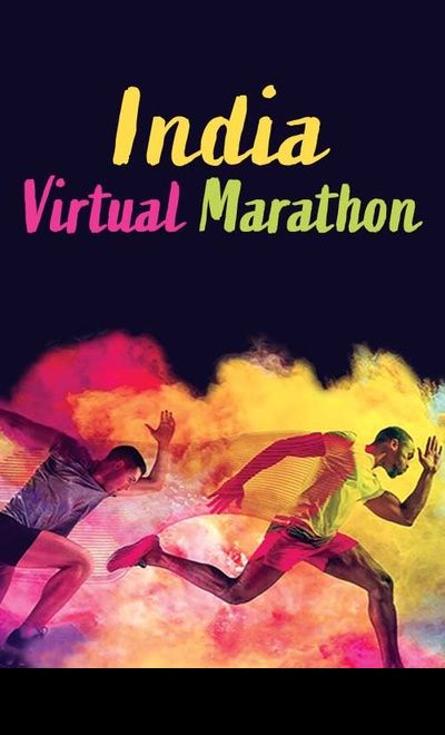 Fit India Virtual Marathon - Get Unique Colorful Medal by Courier