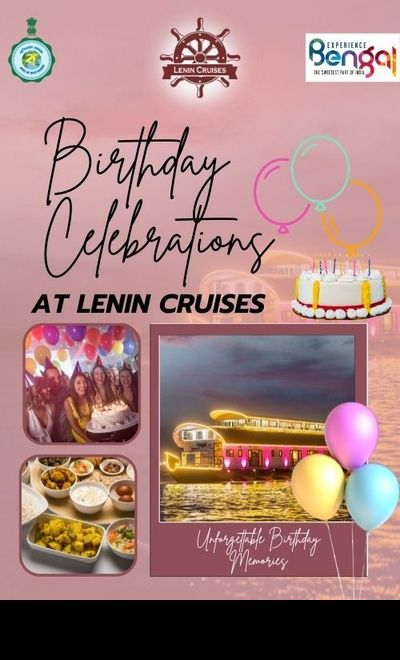 BIRTHDAY & ANNIVERSARY CELEBRATION AT LENIN CRUISE
