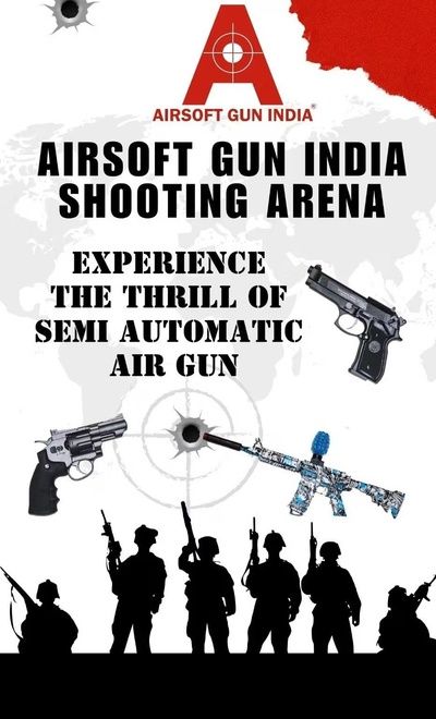 Airsoft Gun India Shooting Experience Arena