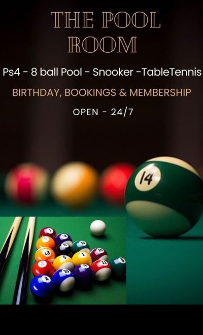 Console by the Pool : Snooker & PS4 Extravaganza