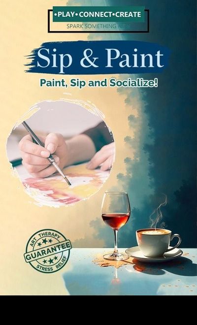 Sip and Paint - Canvas Painting