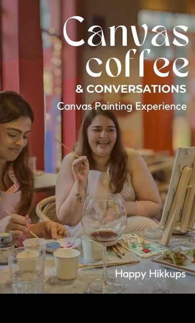 Canvas ,Coffee & Conversations - Canvas Painting