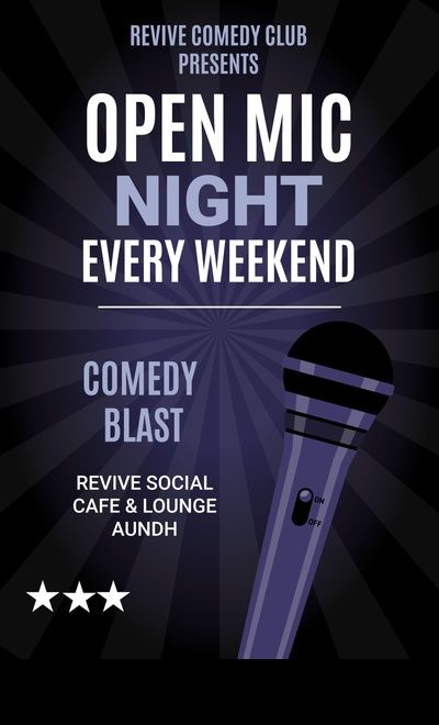 Standup Comedy Open Mic's